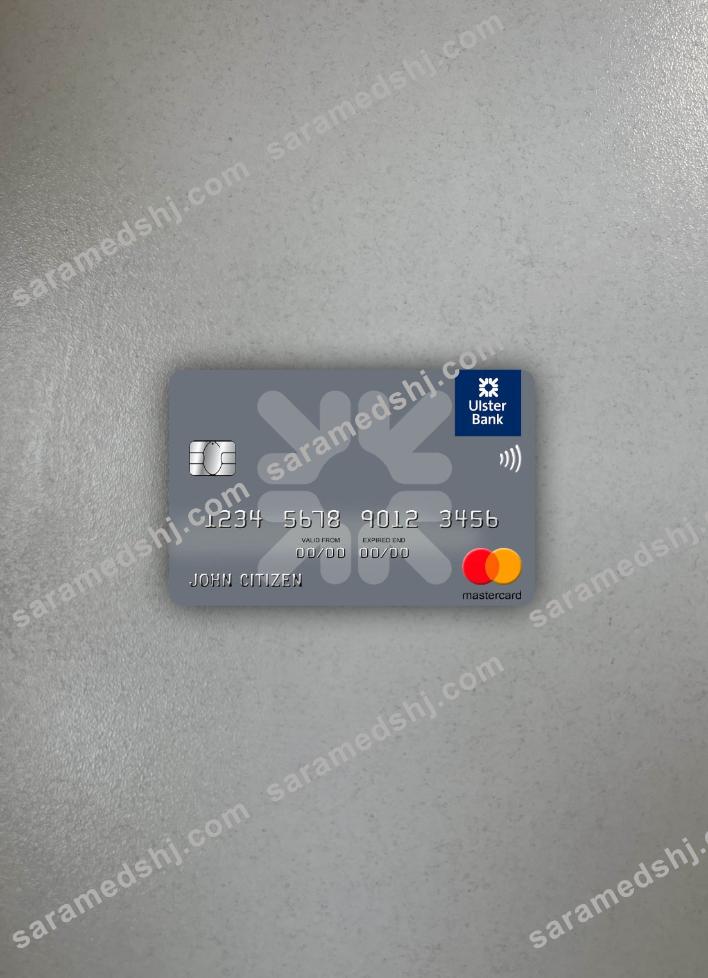 Ireland Ulster Bank Ireland mastercard photolook front